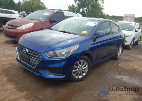 2018 Hyundai Accent Sel из США, поврежденный, VIN 3KPC24A34JE010515